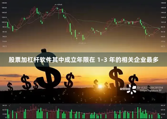 股票加杠杆软件其中成立年限在 1-3 年的相关企业最多